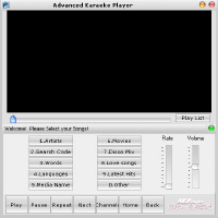 Advanced Karaoke Player for to mp4