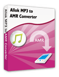 Allok MP3 to AMR Converter for tomp4.com