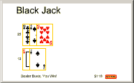 Cards blackjack