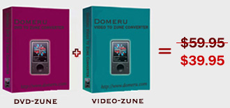 Domeru DVD to Zune Converter + Video