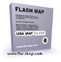 Flash Map US States Silver (with FLA source)