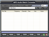 MP3 Audio Batch Converter  for to mp4