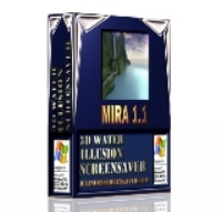 Mira 3D Waterfall Screensaver for to mp4
