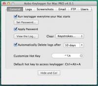 Aobo Keylogger 4.0.16 screenshot. Click to enlarge!