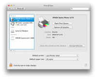 Epson Printer Drivers 2.18 screenshot. Click to enlarge!
