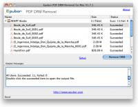 Epubor PDF DRM Removal 1.9.4 screenshot. Click to enlarge!