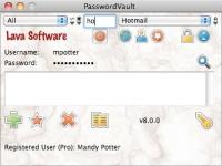 PasswordVault Lite 8.2.0 screenshot. Click to enlarge!