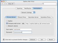 Sophos Anti-Virus Home Edition 8.0.10 screenshot. Click to enlarge!