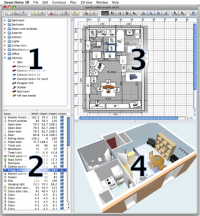 Sweet Home 3D 4.4.1 screenshot. Click to enlarge!