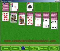#1 Classic Solitaire 2.00 screenshot. Click to enlarge!