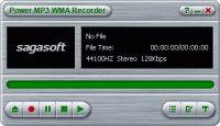 !1 Power MP3 WMA Recorder 1.00 screenshot. Click to enlarge!