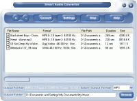 #1 Smart Audio Converter 8.1 screenshot. Click to enlarge!