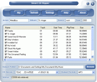 #1 Smart CD Ripper PRO 8.12 screenshot. Click to enlarge!