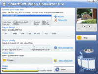 #1 SmartSoft Video Converter Pro 8.5 screenshot. Click to enlarge!