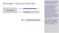 1-abc.net Password Generator 1.1.0.11 screenshot. Click to enlarge!
