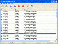 10-Strike MP3-Scanner 2.1 screenshot. Click to enlarge!