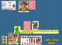 100% Free Gin Card Game for Windows 7.40 screenshot. Click to enlarge!