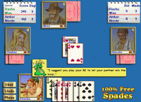 100% Free Spades Card Game for Windows 7.40 screenshot. Click to enlarge!