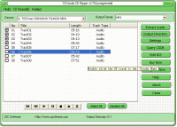 123 Audio CD Ripper 2.70 screenshot. Click to enlarge!