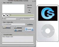 123 Cucusoft iPod Movie/Video Converter 2.01 screenshot. Click to enlarge!