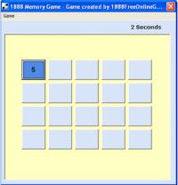 1888 Memory Game 1 screenshot. Click to enlarge!