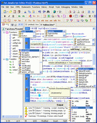 1st JavaScript Editor Pro 2.0 2.0 screenshot. Click to enlarge!