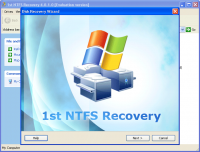 1st NTFS Recovery 2.29.9 screenshot. Click to enlarge!