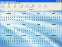 1st Smart Desktop Calendar 8.3 screenshot. Click to enlarge!
