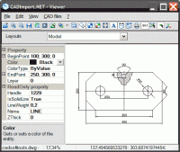 2D / 3D CAD Import .NET: DWG, DXF, PLT 8.0 screenshot. Click to enlarge!