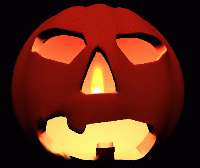 3D Halloween Pumpkin Screensaver 1.11 screenshot. Click to enlarge!