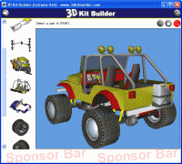 3D Kit Builder (Extreme 4x4) 3.5 screenshot. Click to enlarge!
