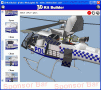 3D Kit Builder (Police Helicopter 2) 3.5 screenshot. Click to enlarge!