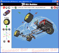 3D Kit Builder (V8 Racecar) 3.5 screenshot. Click to enlarge!