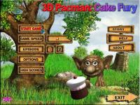3D Pacman: Cake Fury 2.1 screenshot. Click to enlarge!