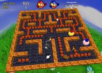 3D Pacman 1.5 screenshot. Click to enlarge!