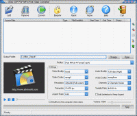 3GP PSP MP4 iPod Vid Convert 2011.1105 screenshot. Click to enlarge!
