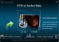 4Easysoft DVD to Archos Suite 3.2.36 screenshot. Click to enlarge!