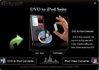 4Easysoft DVD to iPod Suite 3.3.32 screenshot. Click to enlarge!
