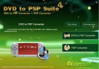 4Videosoft DVD to PSP Suite 3.2.26 screenshot. Click to enlarge!