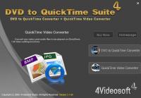 4Videosoft DVD to QuickTime Suite 3.3.22 screenshot. Click to enlarge!