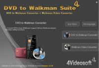4Videosoft DVD to Walkman Suite 4.0.28 screenshot. Click to enlarge!
