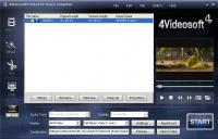 4Videosoft Pocket PC Video Converter 3.2.06 screenshot. Click to enlarge!