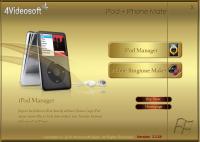4Videosoft iPod + iPhone Mate 3.3.38 screenshot. Click to enlarge!