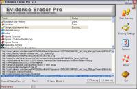 ! - A+ Evidence Eraser Pro 3.2 screenshot. Click to enlarge!