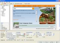 A4DeskPro Flash Website Builder 6.95 screenshot. Click to enlarge!