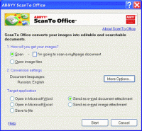 ABBYY ScanTo Office 1.0 screenshot. Click to enlarge!