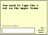 ABC typing game 2 screenshot. Click to enlarge!