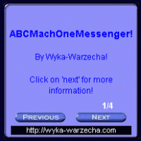 ABCMachOneMessenger News Ticker FX 583.3 screenshot. Click to enlarge!