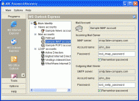 ABF Password Recovery 1.74 screenshot. Click to enlarge!