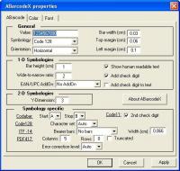 ABarcode ActiveX 1.2.1 screenshot. Click to enlarge!